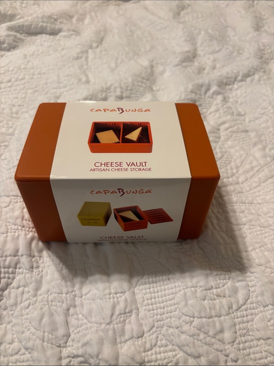 CapaBunga Other - CapaBunga Orange Cheese Vault - Artisan Cheese Storage